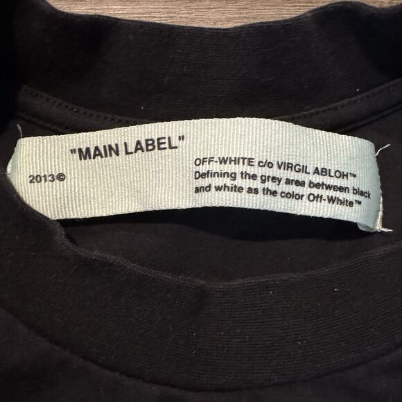 OFF-WHITE Virgil Abloh T Shirt SS19 Flower Arrows Sketch Print Womans XS VG Cond - Picture 3 of 13